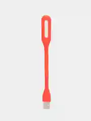 Светильник светодиодный LuazON A-05, USB, гибкий, 5 Ватт, 6 диодов, красный