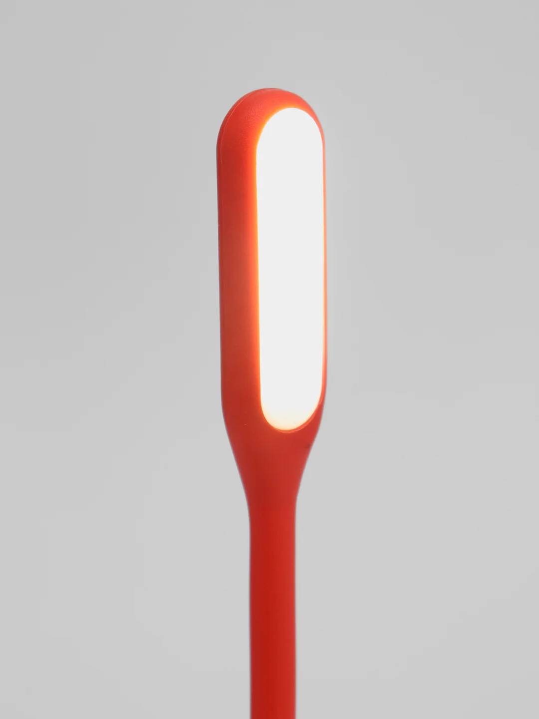 Светильник светодиодный LuazON A-05, USB, гибкий, 5 Ватт, 6 диодов, красный