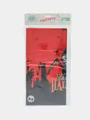 Алый скатерть Хэллоуин