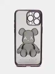 Пурпурный чехол для iPhone 11, 13, 14, 15, Pro, Max, чехол на айфон силиконовый с принтом KAWS