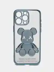 Синий чехол для iPhone 11, 13, 14, 15, Pro, Max, чехол на айфон силиконовый с принтом KAWS