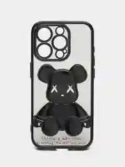 Синий чехол для iPhone 11, 13, 14, 15, Pro, Max, чехол на айфон силиконовый с принтом KAWS