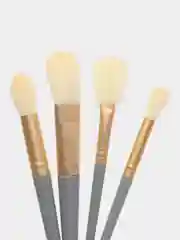 Серый кисти для макияжа, набор кистей, кисточки