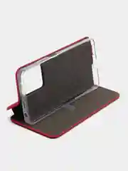 Красный чехол-книжка для Xiaomi Redmi Note 12 Pro+ 5G / Note 12 Pro 5G / Poco X5 Pro