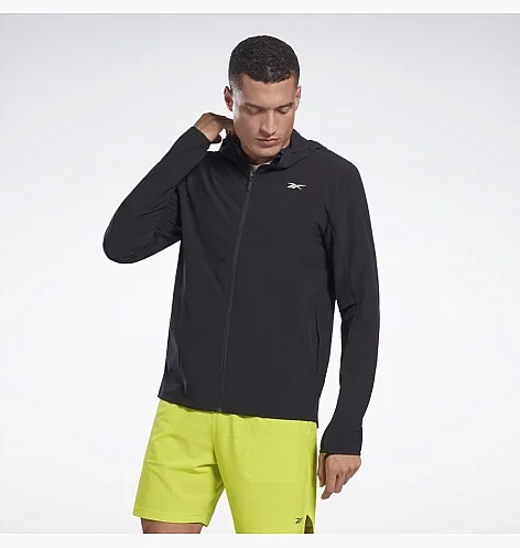 Черный куртка мужская REEBOK H62047 UBF Speed Jacket