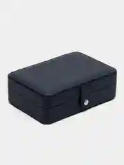 Индиго шкатулка для хранения украшений, на замке