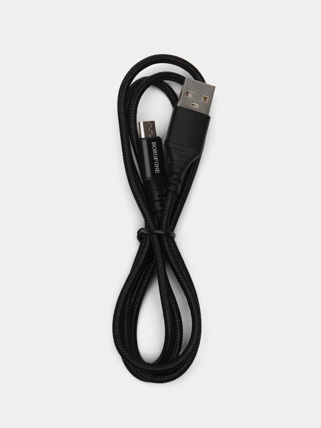 Черный кабель зарядный BOROFONE BX54, 1 m, Micro-USB/Type-C/Lightning, для Android и Apple iPhone