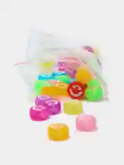 Коралловый бусинки Смайлы 30 шт разные цвета