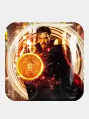 Молочный 3d стикеры (наклейки) на телефон Marvel Мстители