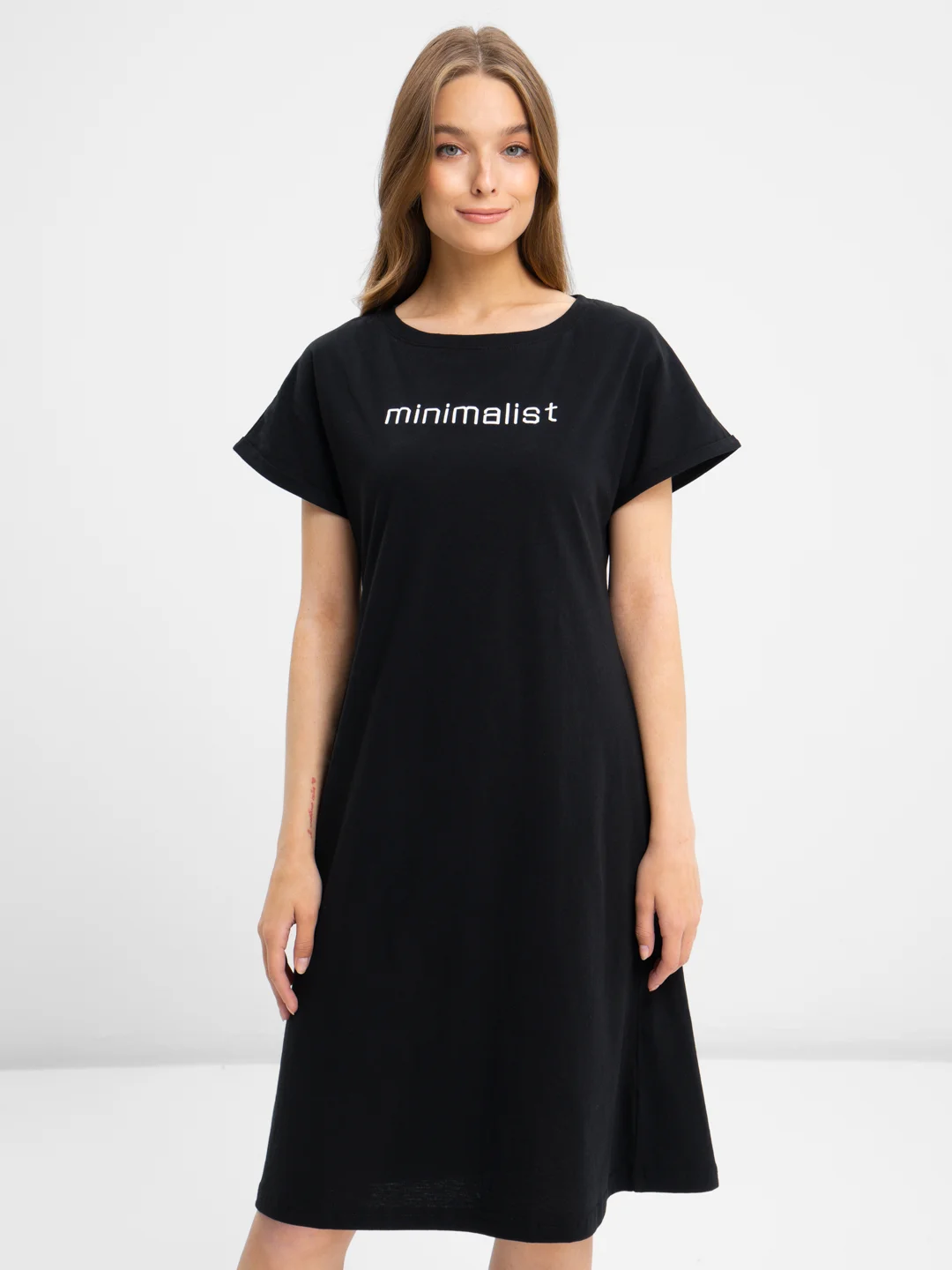 Платье женское Minimalist черное, KLERY