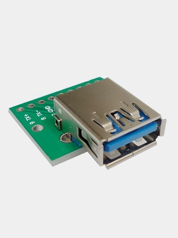 Плата переходник с USB 3.0 ( мама ) на DIP 2.54 мм