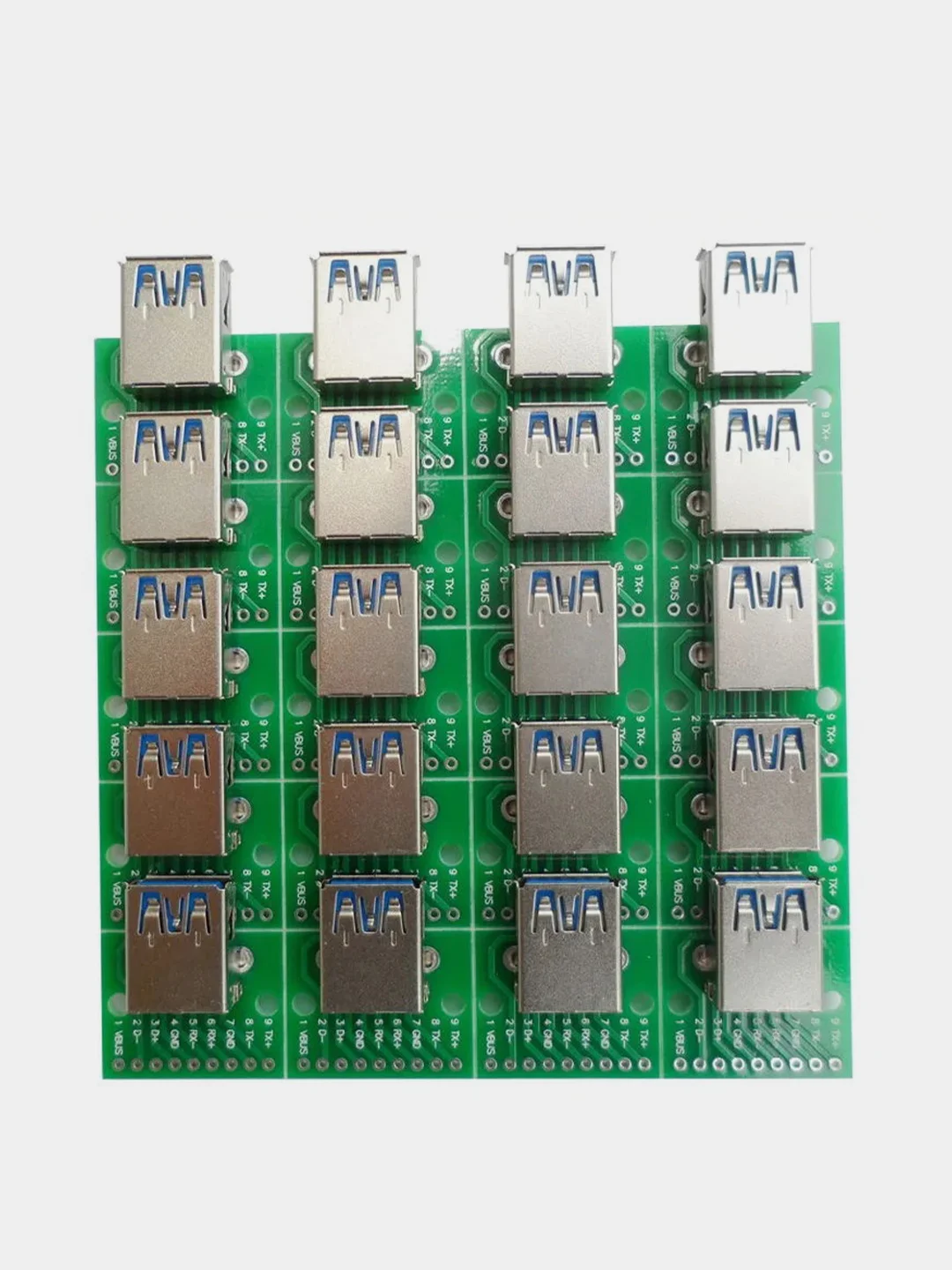 Плата переходник с USB 3.0 ( мама ) на DIP 2.54 мм