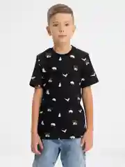 Угольный футболка для мальчика