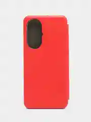 Красный чехол-книжка для Huawei Nova 11i, Хуавей Нова 11Ай
