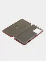 Красный чехол-книжка для Realme C51 / Realme C53 / Реалми С53 / Realme Note 50