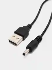Черный кабель usb на штекер 3.5 мм