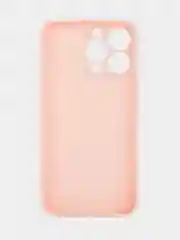 Розовый чехол BROSCORP для Apple iPhone 13 Pro, матовый тонкий силиконовый, с защитой вокруг камер