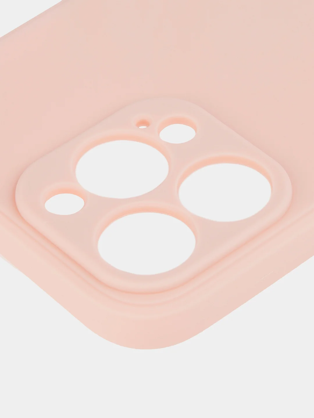 Розовый чехол BROSCORP для Apple iPhone 13 Pro, матовый тонкий силиконовый, с защитой вокруг камер