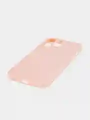 Розовый чехол BROSCORP для Apple iPhone 13 Pro, матовый тонкий силиконовый, с защитой вокруг камер