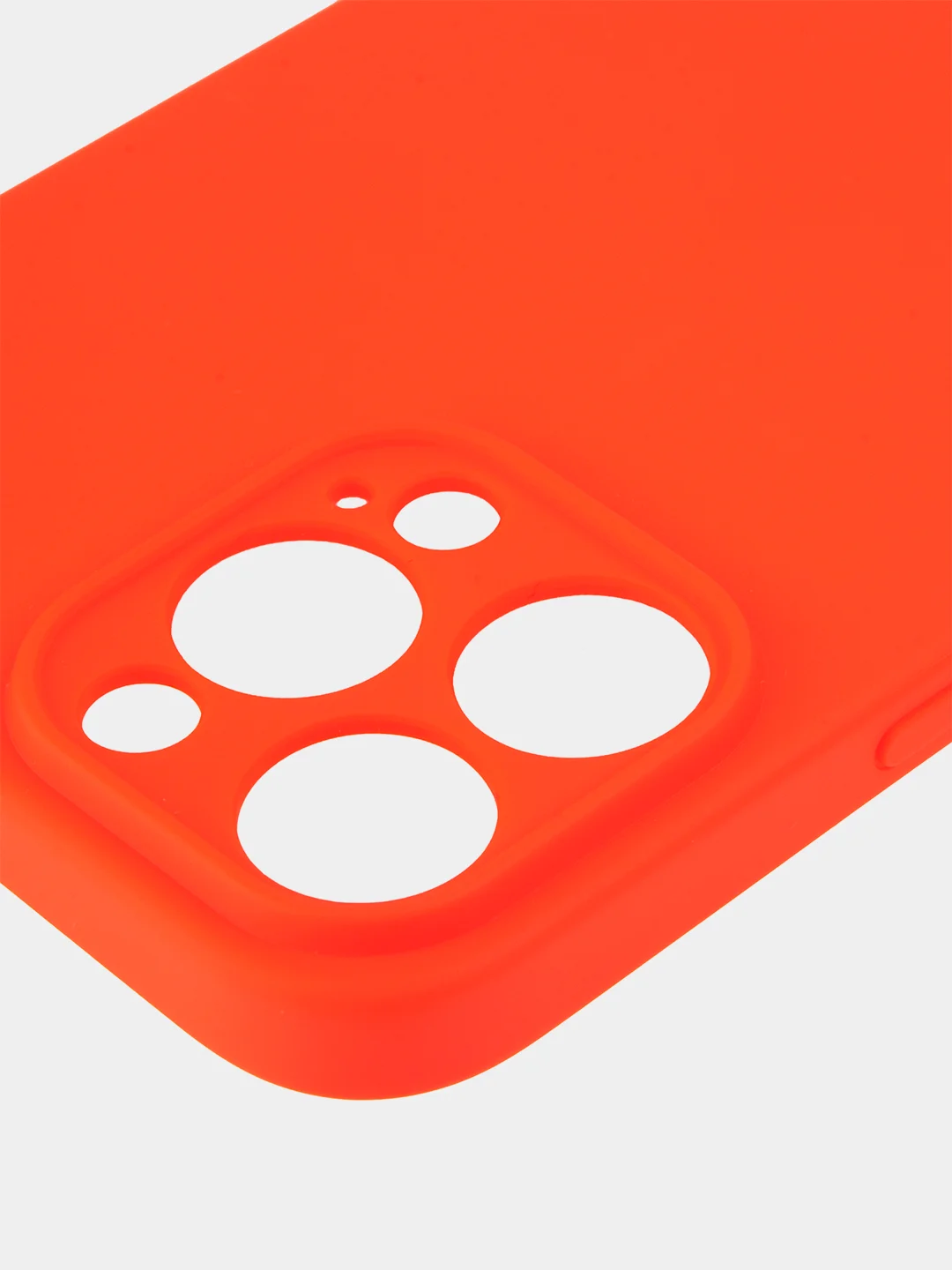 Красный чехол BROSCORP для Apple iPhone 13 Pro, матовый тонкий силиконовый, с защитой вокруг камер