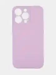 Фиолетовый чехол BROSCORP для Apple iPhone 13 Pro, матовый тонкий силиконовый, с защитой вокруг камер