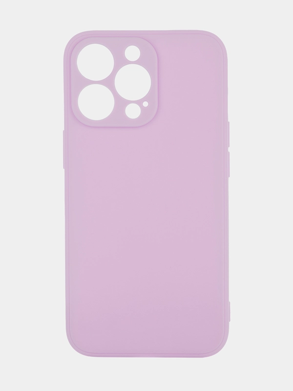 Чехол BROSCORP для Apple iPhone 13 Pro, матовый тонкий силиконовый, с защитой вокруг камер
