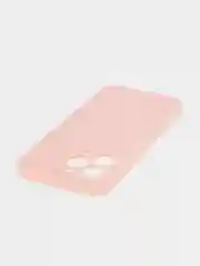 Розовый чехол BROSCORP для Apple iPhone 13 Pro, матовый тонкий силиконовый, с защитой вокруг камер