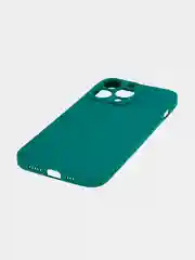 Зеленый чехол BROSCORP для Apple iPhone 13 Pro, матовый тонкий силиконовый, с защитой вокруг камер