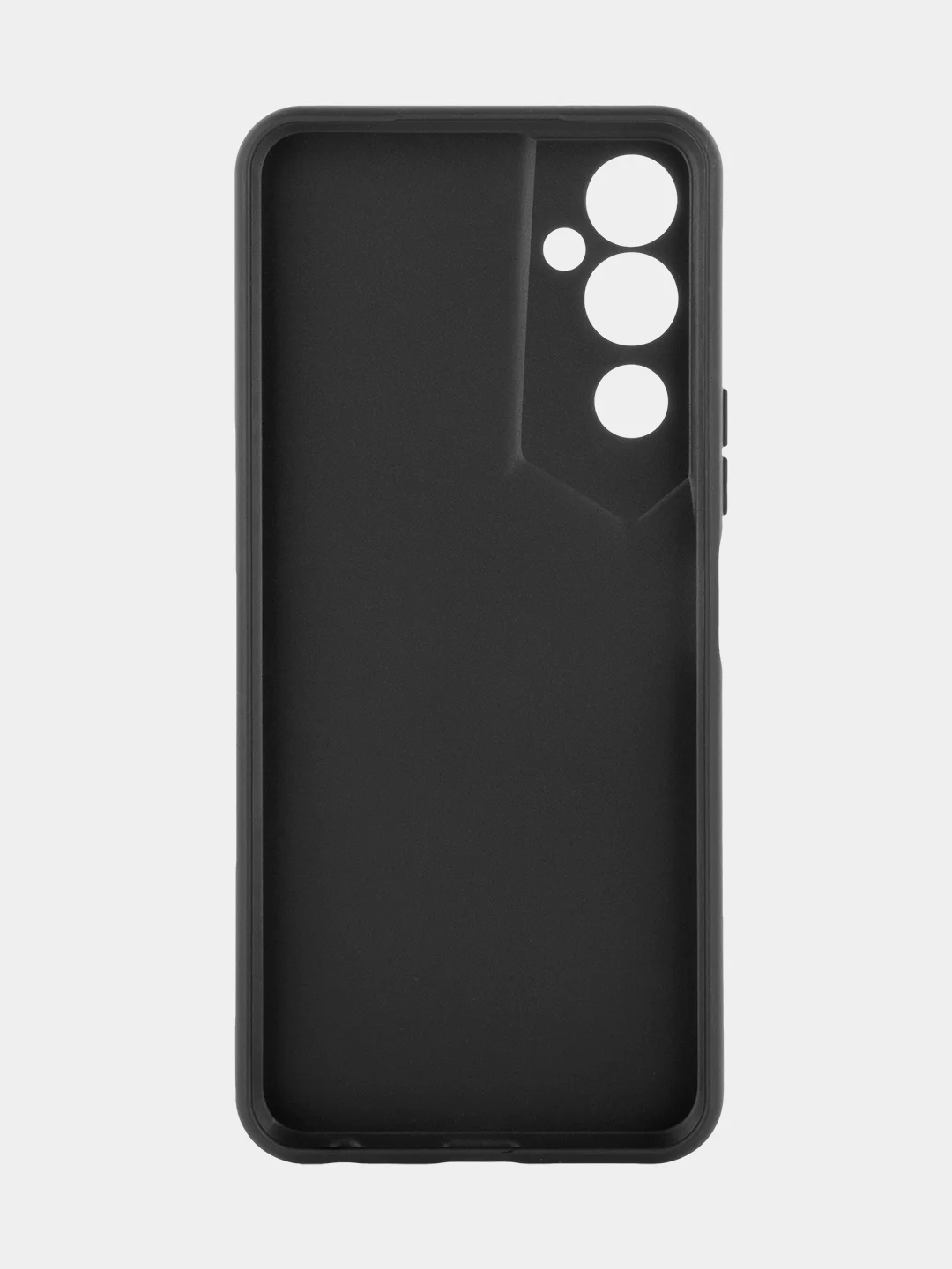 Черный чехол BROSCORP для Tecno Pova Neo 2 матовый силиконовый тонкий, бортик вокруг камер