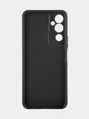 Черный чехол BROSCORP для Tecno Pova Neo 2 матовый силиконовый тонкий, бортик вокруг камер