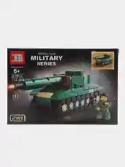 Мятный конструктор танк, 112 деталей