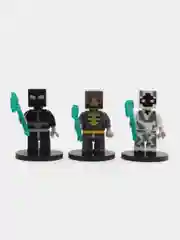 Черный набор фигурок, 6 штук , конструктор