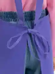 Фиолетовый фартук школьный, детский, для труда, рисования