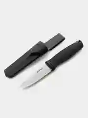 Черный нож с ножнами Ganzo G806