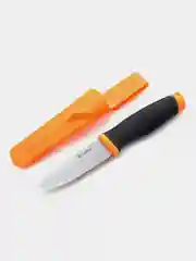 Оранжевый нож с ножнами Ganzo G806