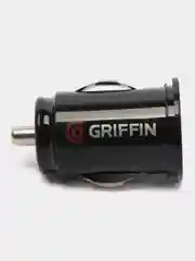 Черный автомобильное зарядное устройство 2 USB 2.1 А в прикуриватель в машину