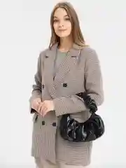 Черный сумка багет женская через плечо, хобо , сумка женская, сумка под плечо, сумка на осень