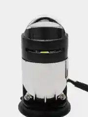 Белый автомобильные светодиодные линзованные лампы H4 mini Bi-Led lenses с СТГ A82, мини линзы