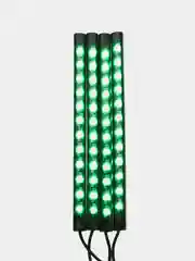 Прозрачный светодиодная RGB-лента с пультом и контроллером Bluetooth для подсветки ног и салона авто