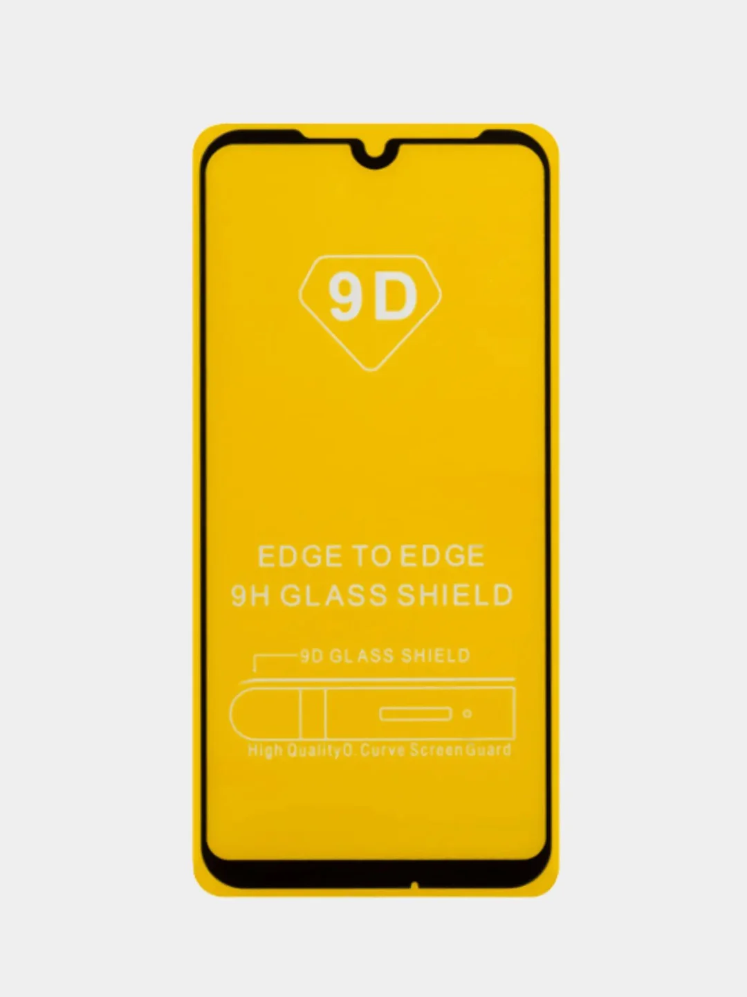 Защитное стекло 9D для телефона Xiaomi Redmi Note 7 / Redmi Note 7 Pro / Redmi Note 7S
