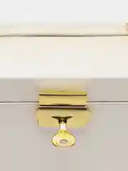 Белый шкатулка для хранения ювелирных украшений, двух размеров