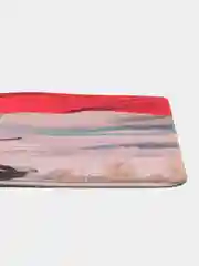 Алый коврик для мыши и клавиатуры "Танки", 800 х 300 мм