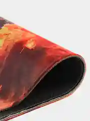 Багровый коврик для мыши и клавиатуры "Танки", 800 х 300 мм