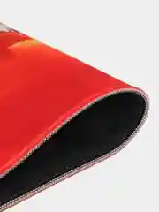Красный коврик для мыши и клавиатуры "Танки", 800 х 300 мм