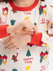 Красный пижама детская