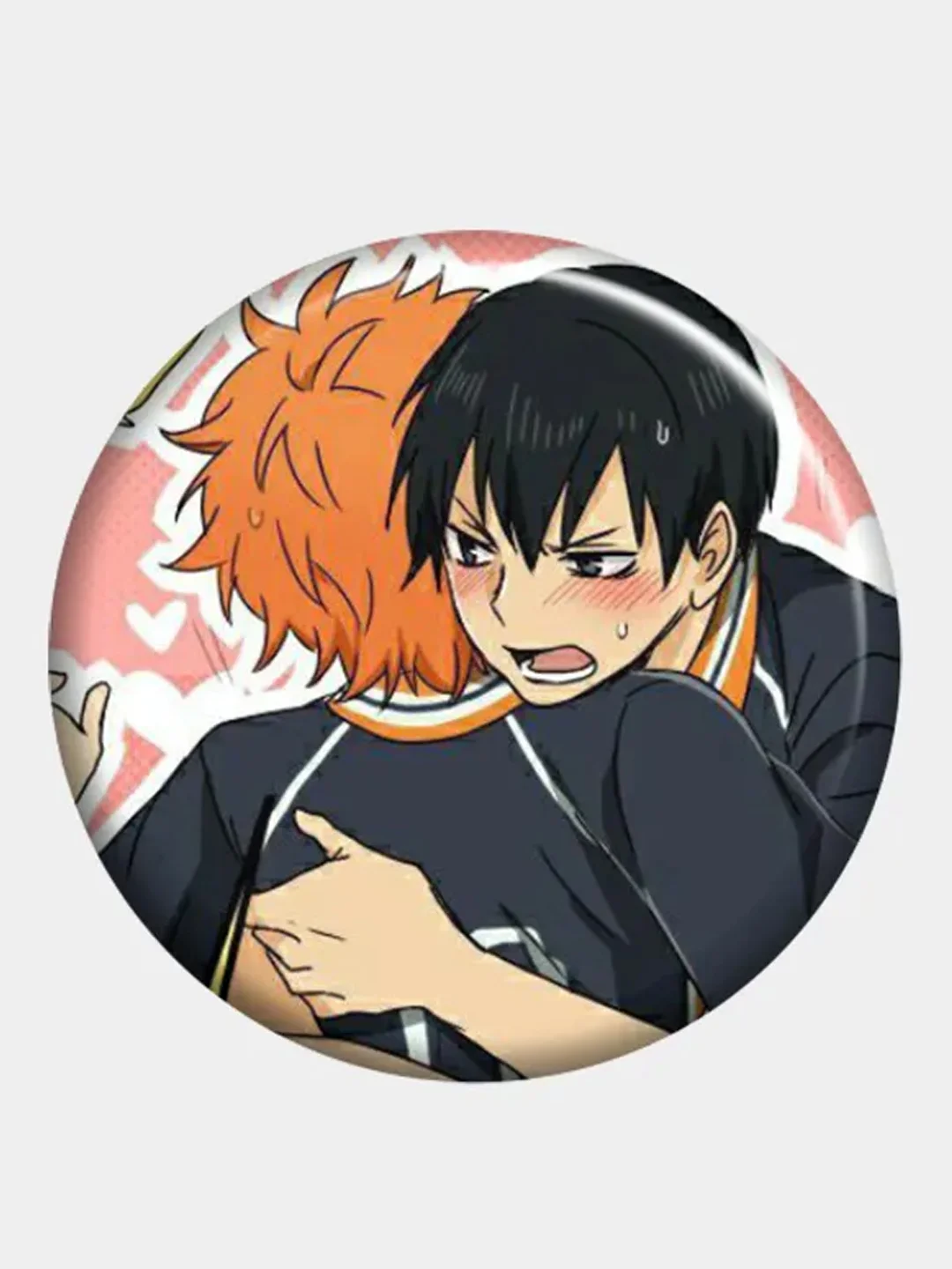Алый значки, "Волейбол", Haikyu, пины, аниме, манга, на шоппер, на рюкзак #2