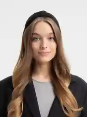 Черный ободок женский