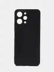 Черный чехол для Xiaomi Redmi 12 / Сяоми Редми 12, силиконовый, матовый, черный
