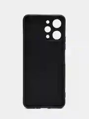 Черный чехол для Xiaomi Redmi 12 / Сяоми Редми 12, силиконовый, матовый, черный