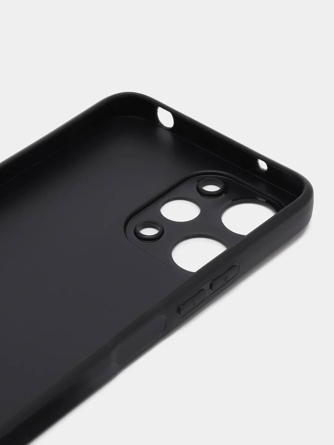 Черный чехол для Xiaomi Redmi 12 / Сяоми Редми 12, силиконовый, матовый, черный